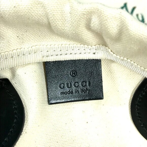 GUCCI 552403 Flower Flora Chateau Marmont Drawstring Tote Bag Shoulder Bag - Picture 9 of 12